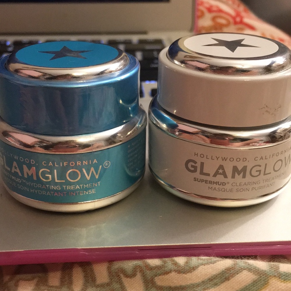 Glam glow face masks